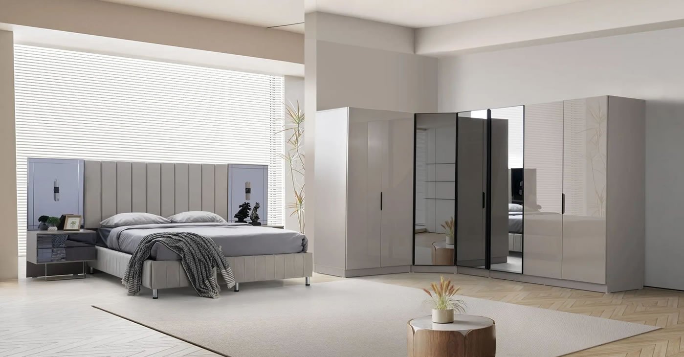 Silver Bedroom Set