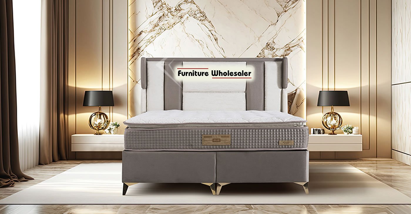 European Bed Base Mattress Set