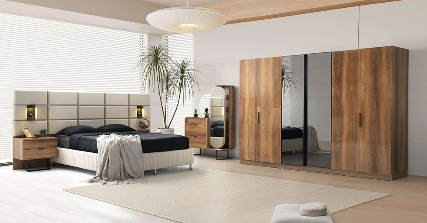 Natural Bedroom Set
