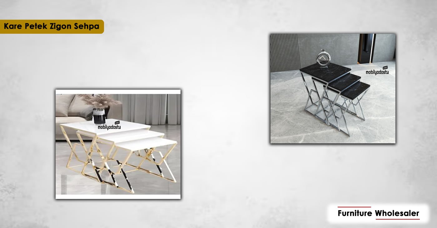 Square Honeycomb Coffee Table